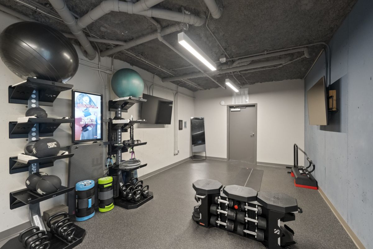 The Vue Charlotte Yoga & Stretching Room