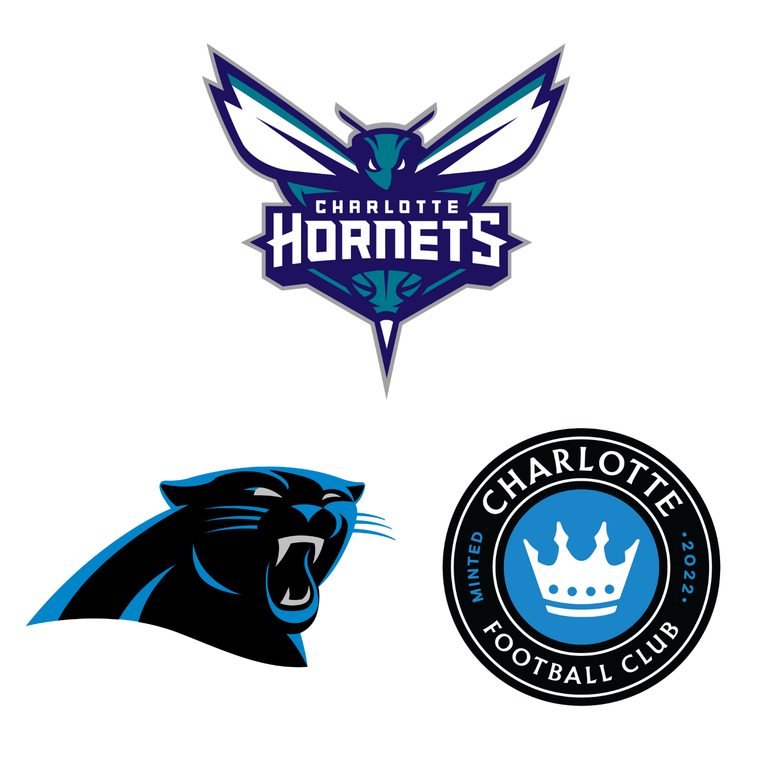 Charlotte sports logos