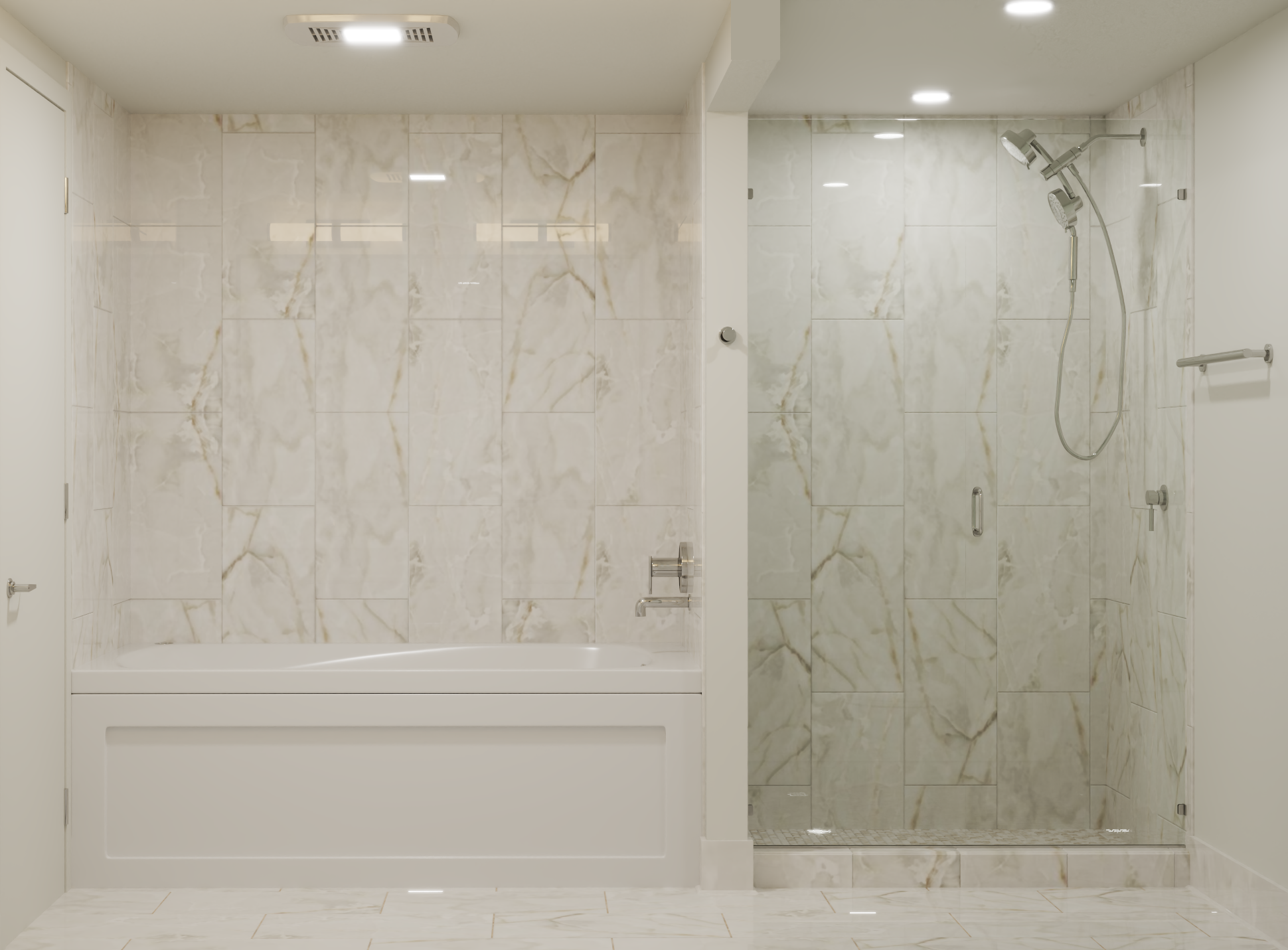 The Vue at Charlotte, NC - master bathroom